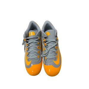 Nike Huarache Baseball Cleats Yellow & Grey Lightweight  Durable Rubber Sole